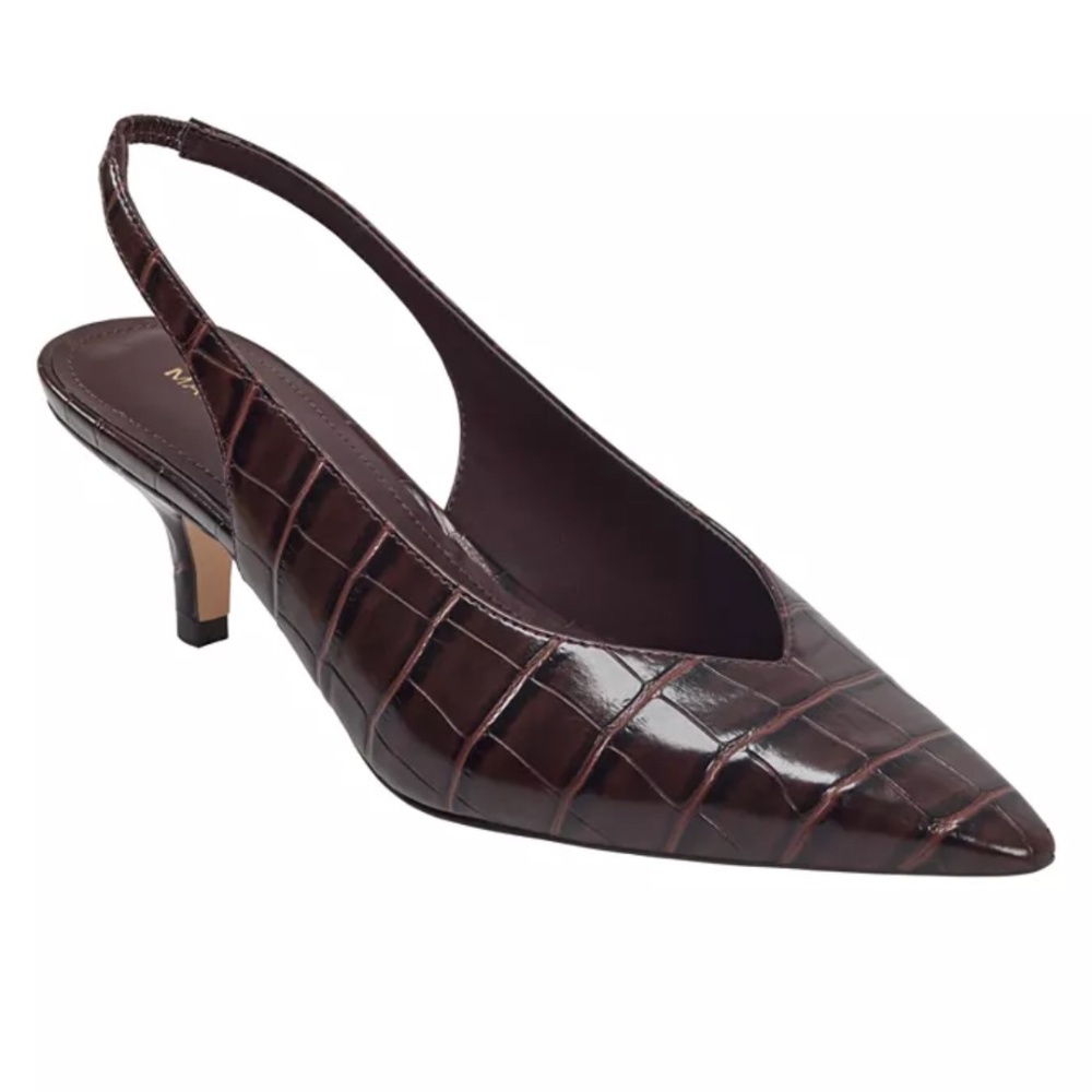 Marc Fisher Labela Slingback Kitten Heel Pumps